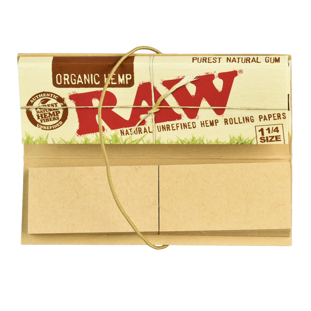 Raw Organic Hemp 1¼ Connoisseur Rolling Papers - 25PC