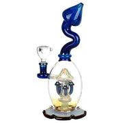 Mushroom Magic Glass Water Pipe - 11